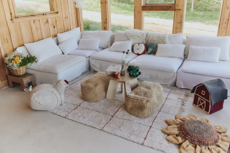 Lorena Canals Pouf Heuballen