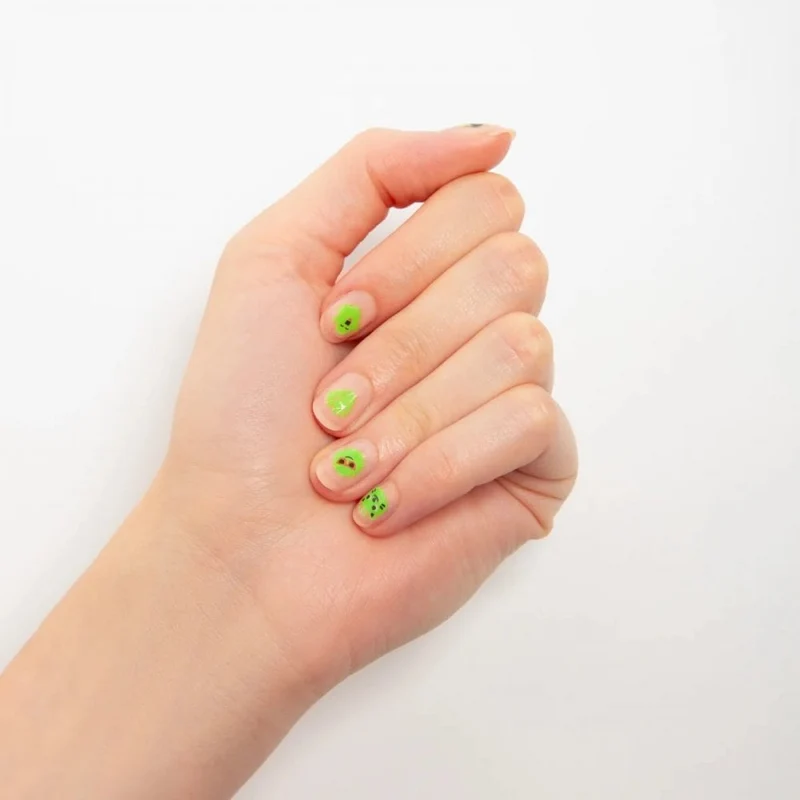 200 GLOW PARTY NAIL STICKERS