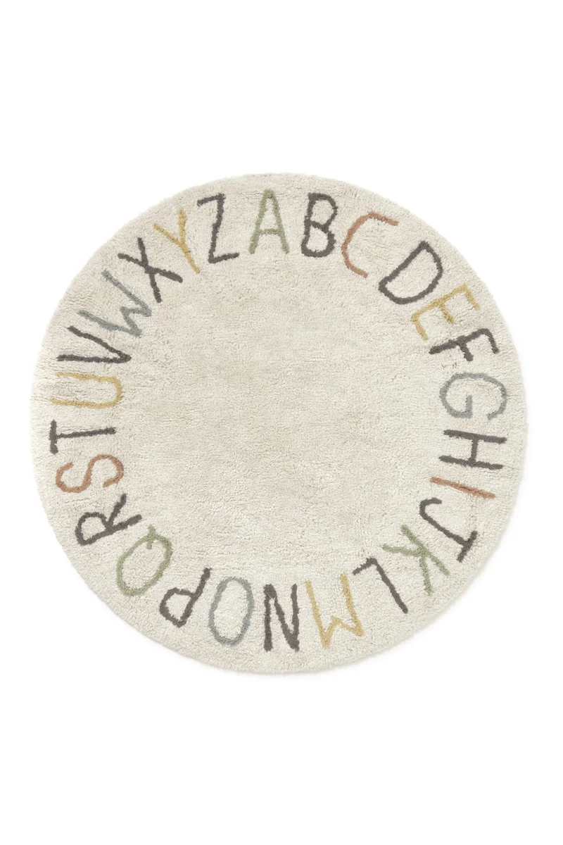 Lorena Canals Teppich ABC Color and Letters