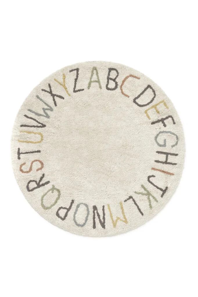 Lorena Canals Teppich ABC Color and Letters