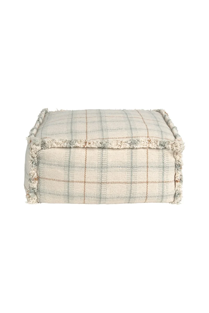 Lorena Canals Pouf Tartan/ Karo