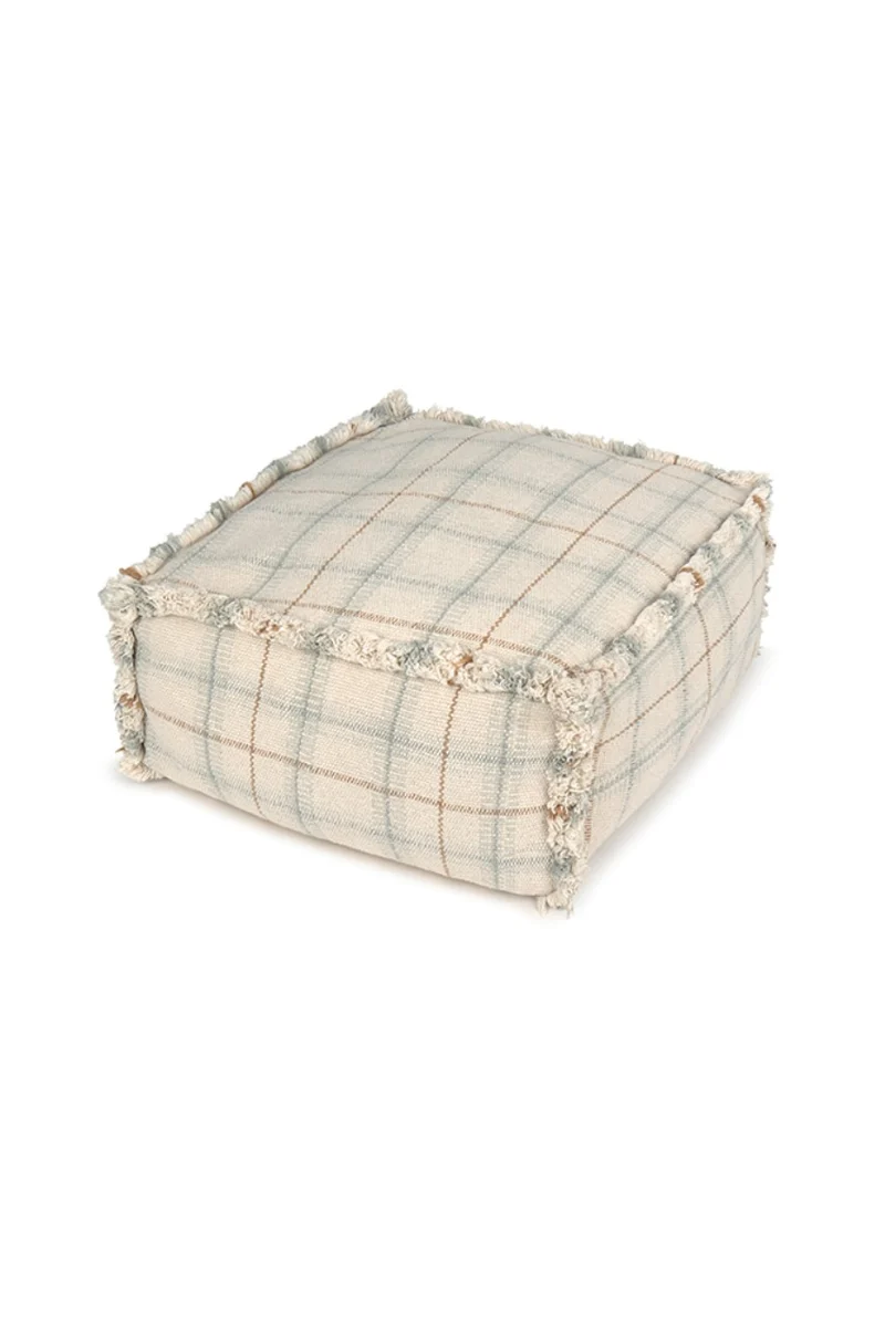 Lorena Canals Pouf Tartan/ Karo