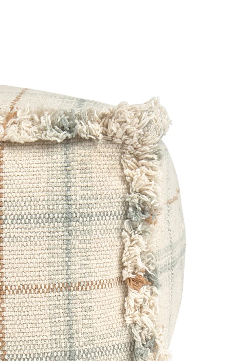 Lorena Canals Pouf Tartan/ Karo