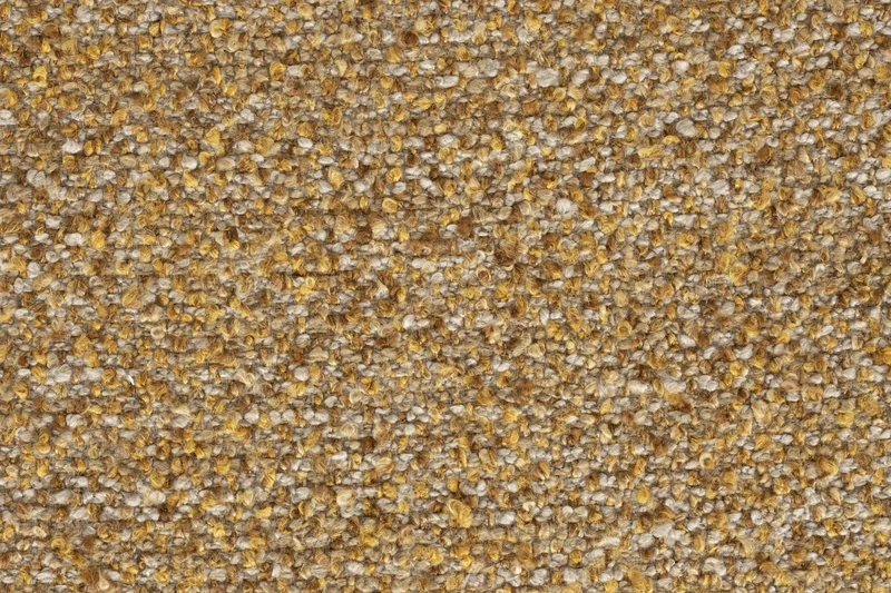 Fauteuil lounge en tissu marron et bois de frêne Loom - Dutchbone