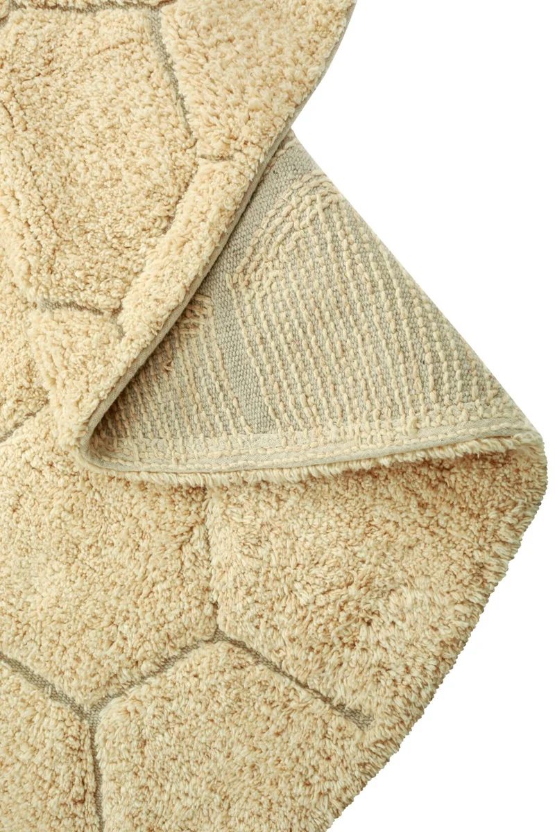 Lorena Canals Runder Teppich Honeycomb