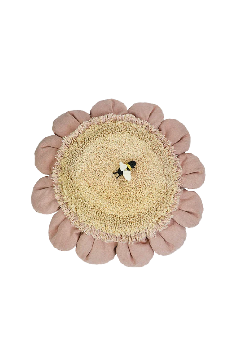 Lorena Canals Sitzkissen Pink Daisy