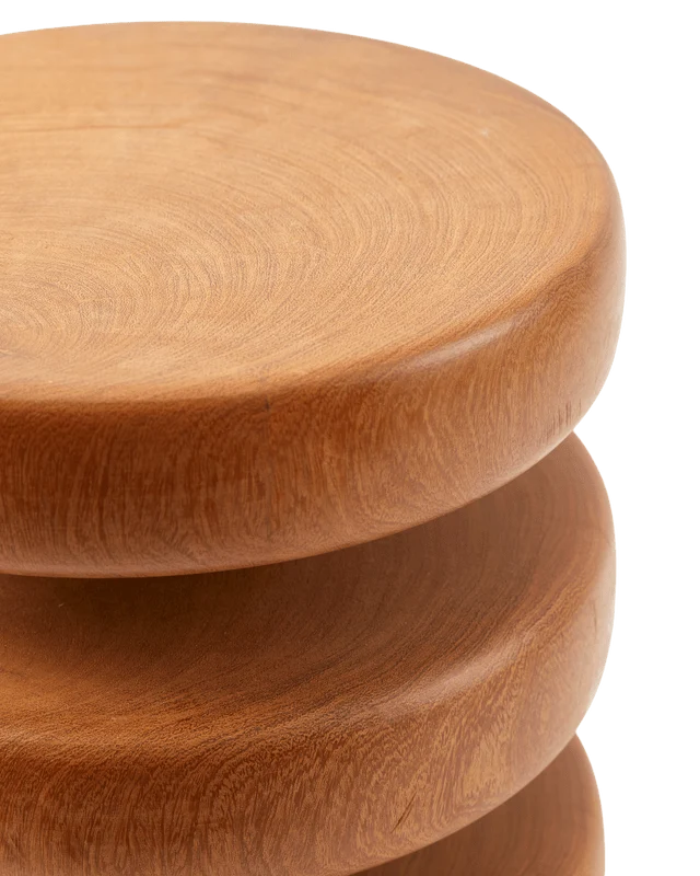 Tabouret rond en bois de dimb 34x45cm Gouda - Pols Potten