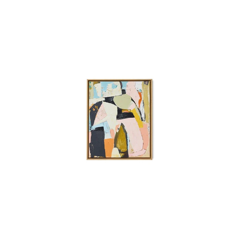 Tableau en bois 43x53cm Colour compliment - HKliving