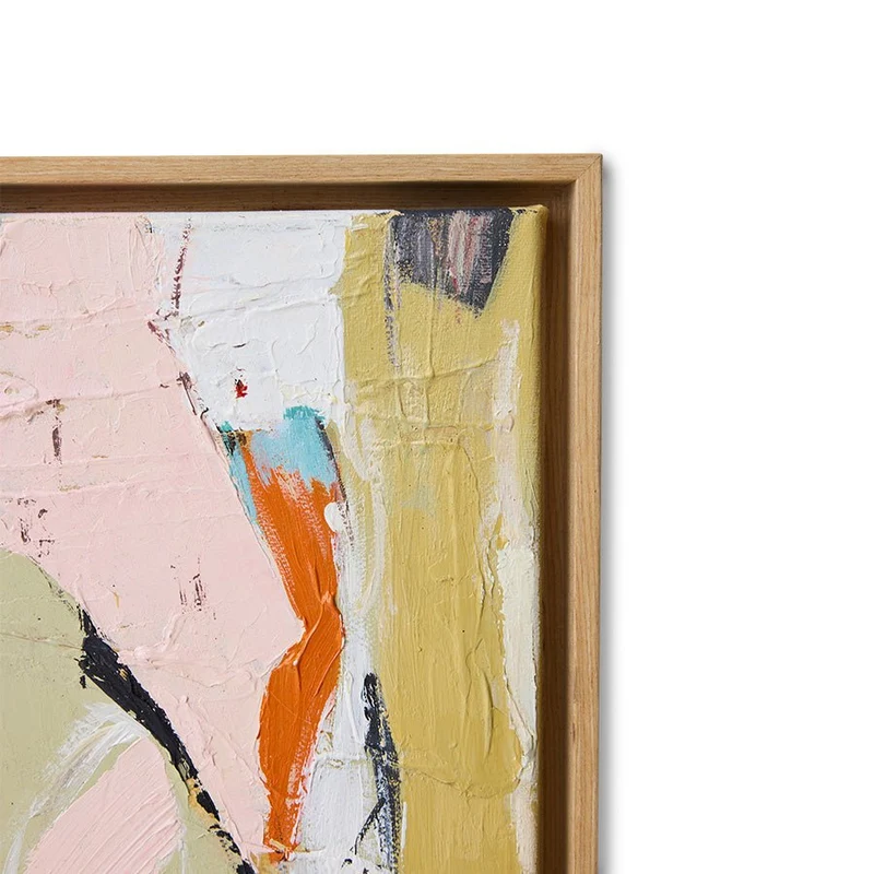 Tableau en bois 43x53cm Colour compliment - HKliving