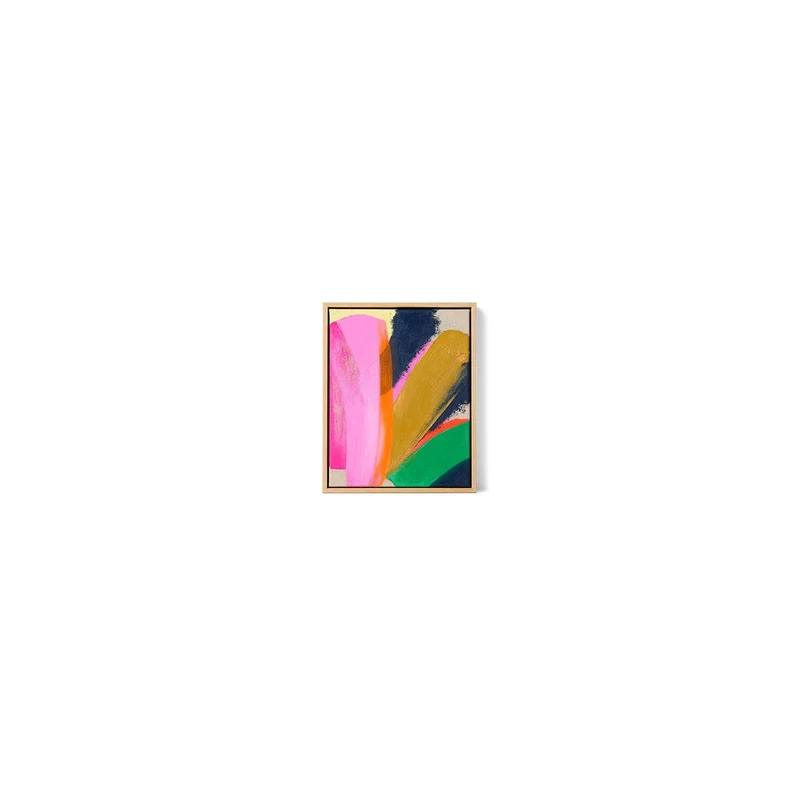 Tableau coloré en bois de chêne 25x31cm Bright lights - HKliving