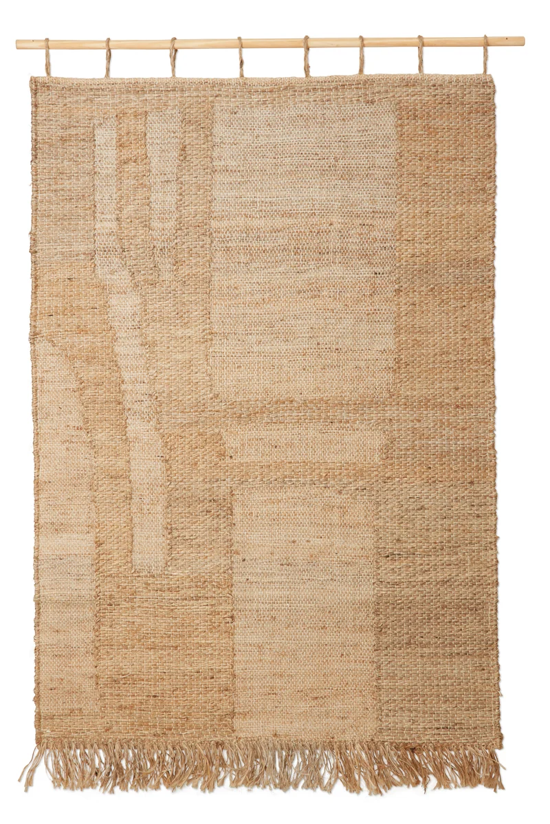 Ferm Living Harvest Wall Teppich - Natural