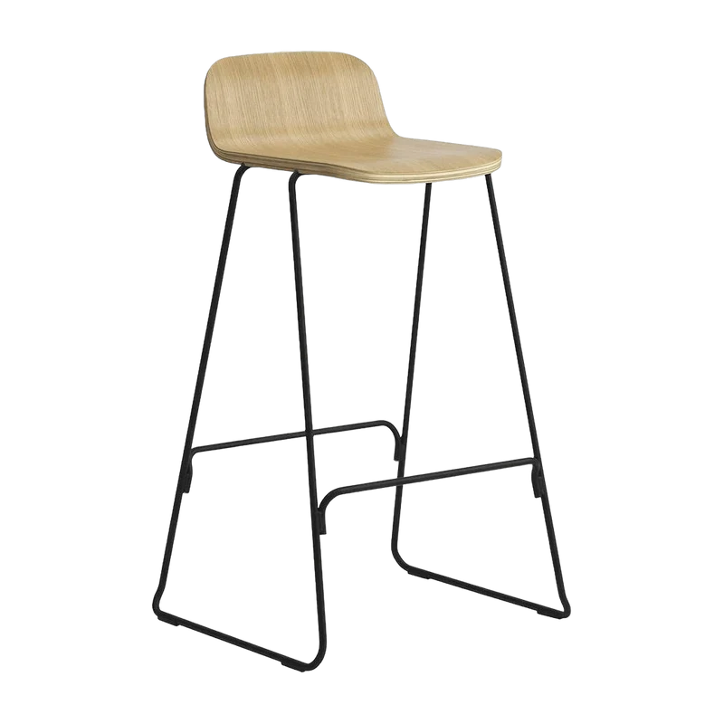 Tabouret de bar Just avec dossier 75 cm - Normann Copenhagen