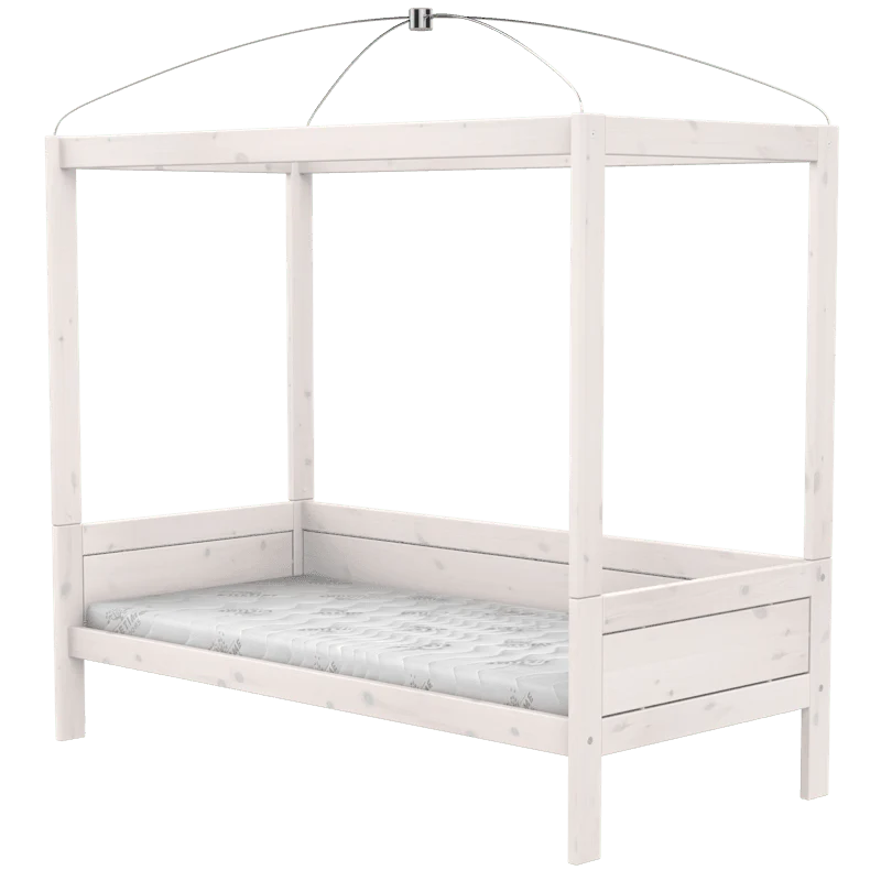 Lifetime Kidsrooms Himmelbett 90 x 200 cm - Original Whitewash