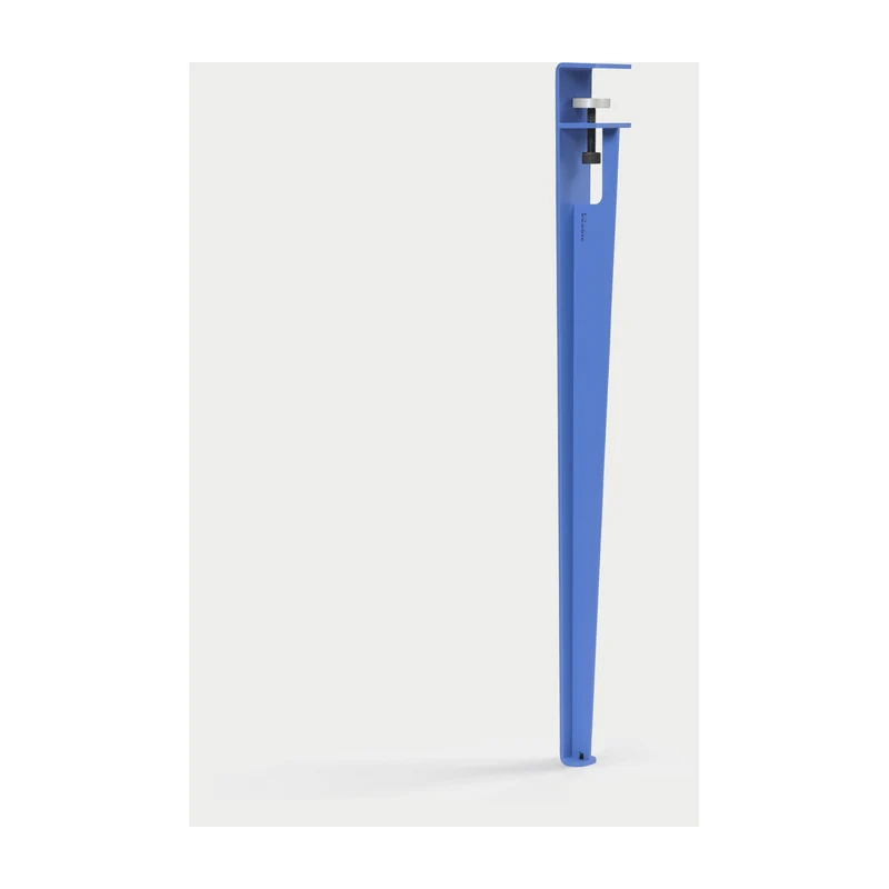 Pied de table en acier bleu azur 75cm - TIPTOE