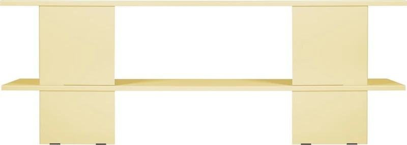 Meuble de rangement en acier jaune 160cm Hes - noo.ma