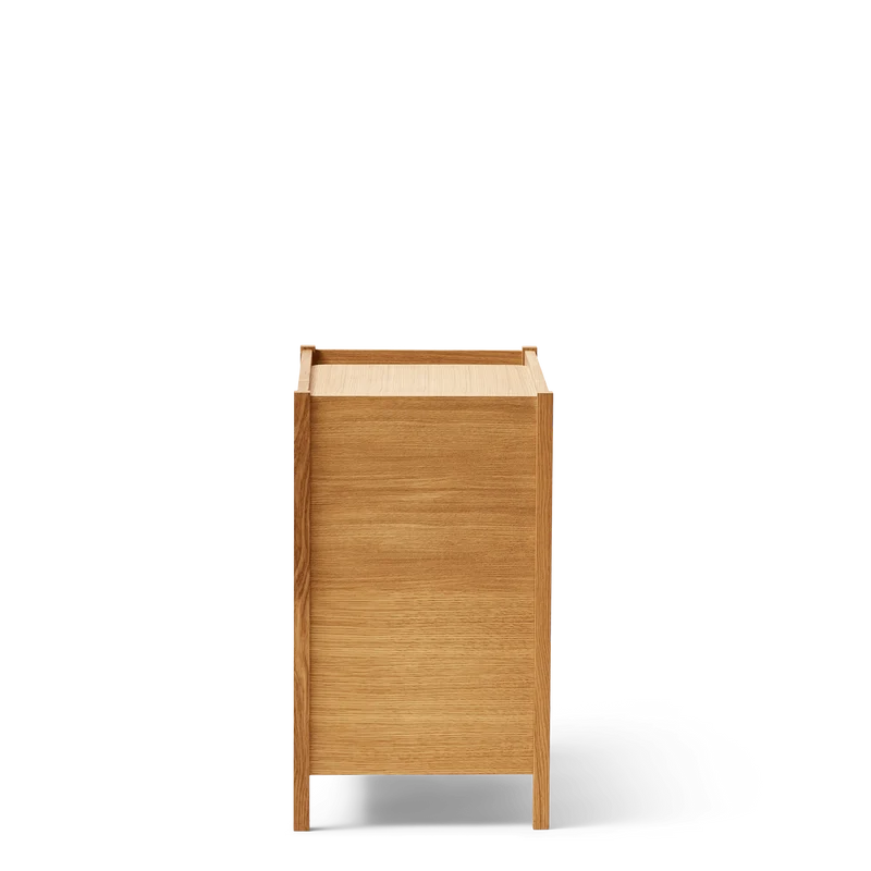 Meuble d'appoint de rangement en chêne 58x38x66cm - Form&Refine