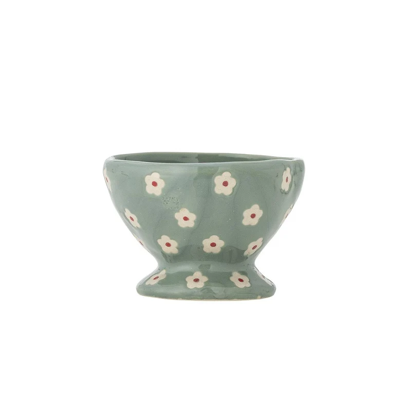Coupe en grès bleu-vert 9x6,5cm Nini - Bloomingville