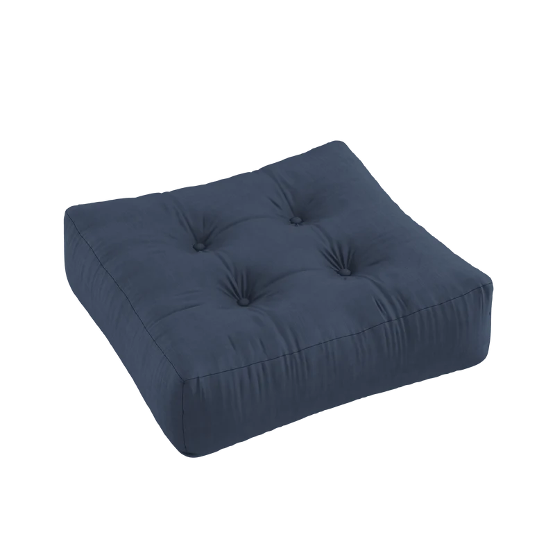Pouf bleu marine 70x22cm More - Karup Design