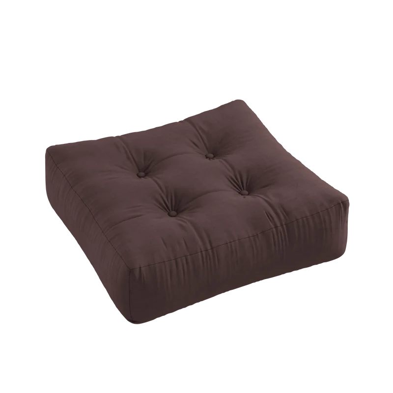 Pouf marron 70x22cm More - Karup Design