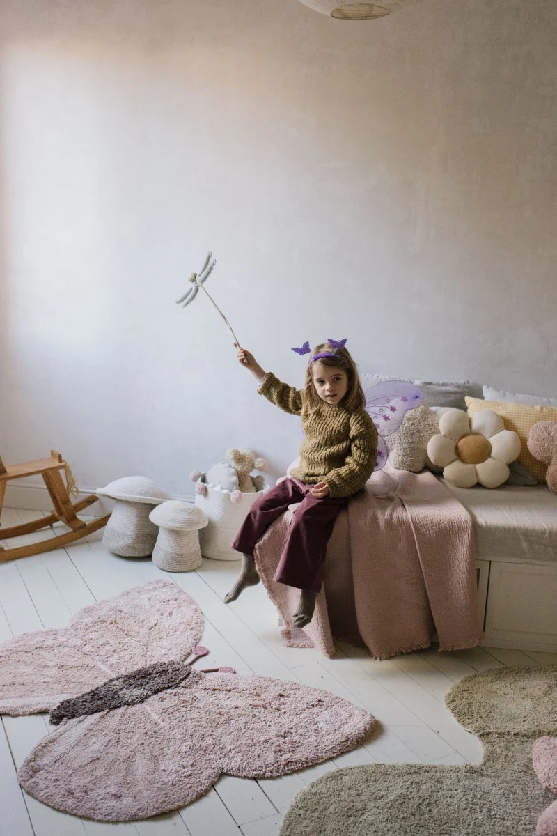 Lorena Canals Teppich Schmetterling