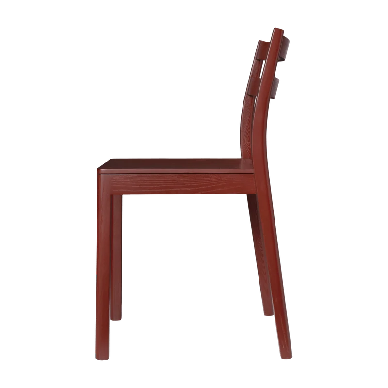 Chaise en frêne rouge 45,6x49x79cm Boda - Ferm living
