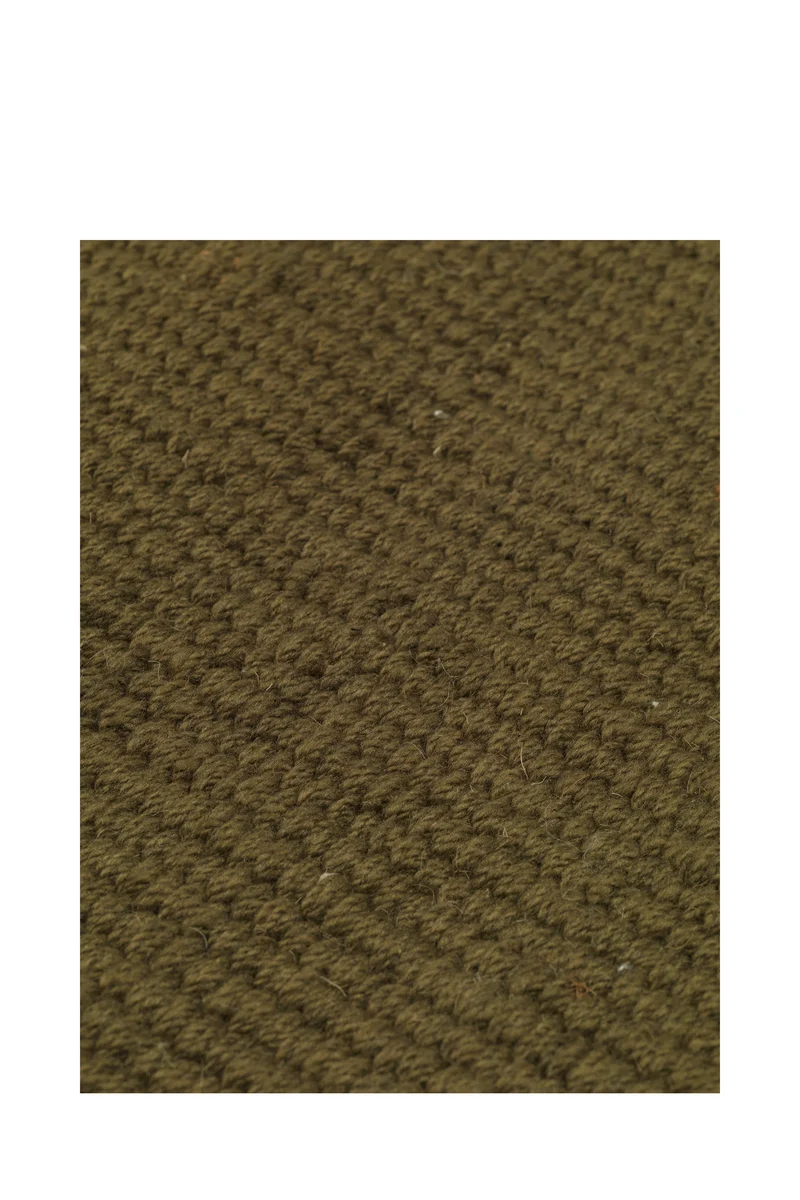 Ferm Living Block Runner - Olive/Natural
