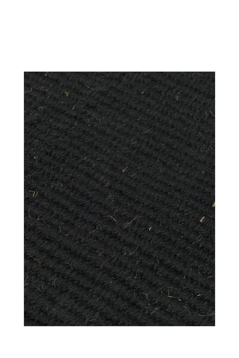 Ferm Living Block Runner - Black/Natural