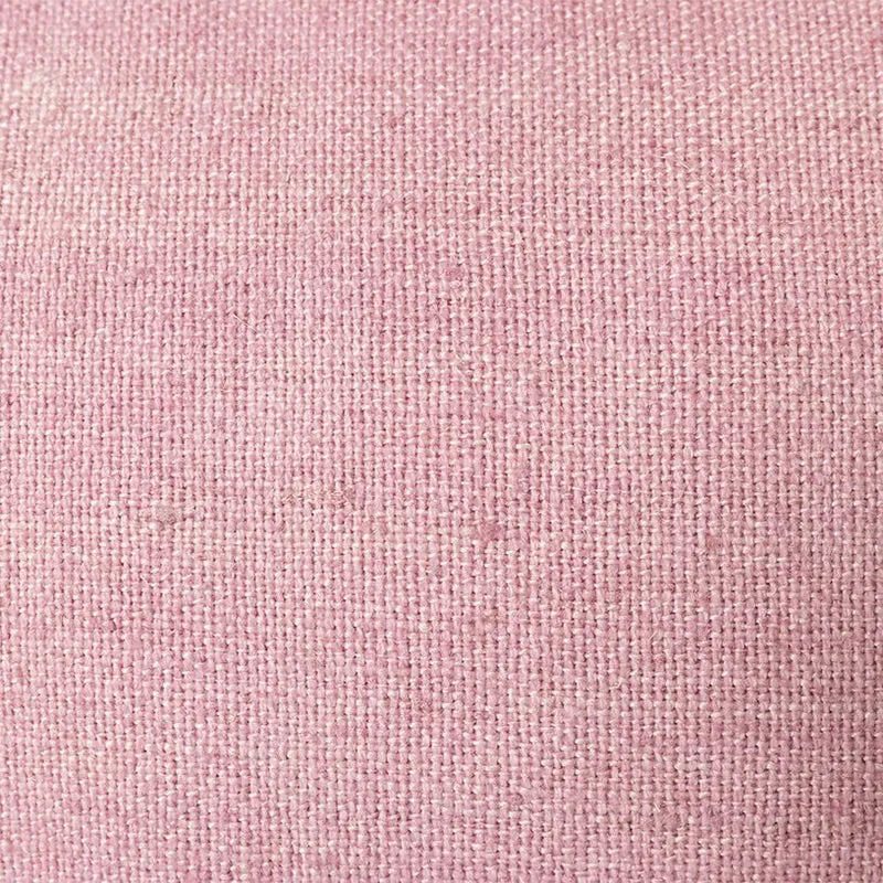Coussin rose liseré rouge 50 x 30 cm Coton Candy- HKliving