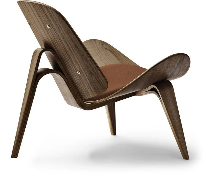 Fauteuil en noyer huilé et assise thor 307 74cm CH07 - Carl Hansen & Søn