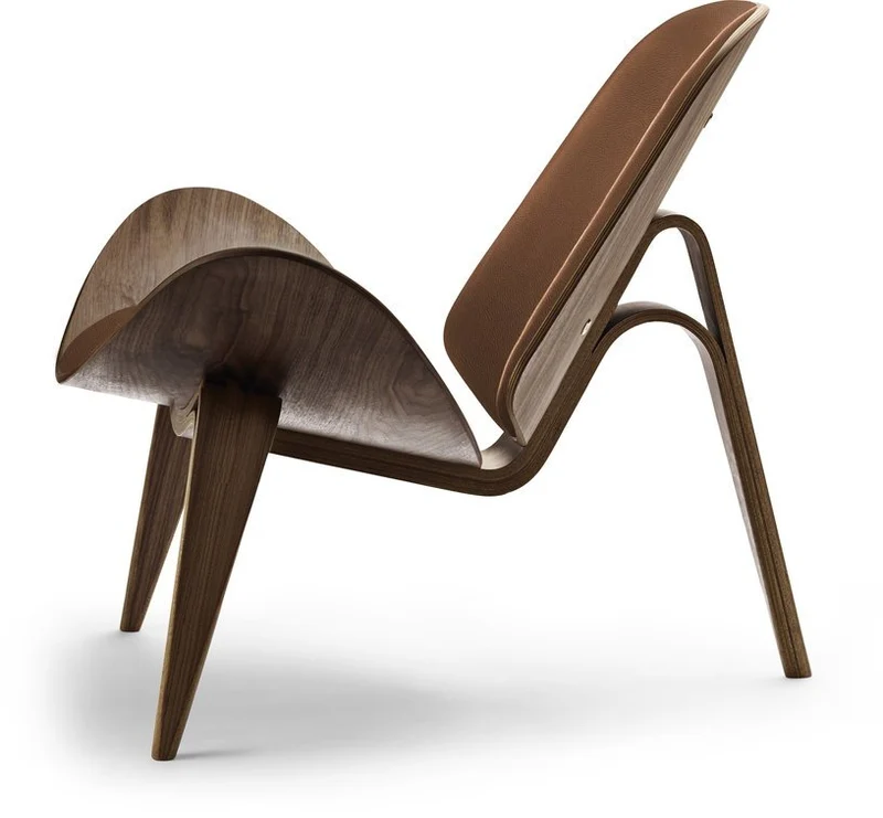 Fauteuil en noyer huilé et assise thor 307 74cm CH07 - Carl Hansen & Søn
