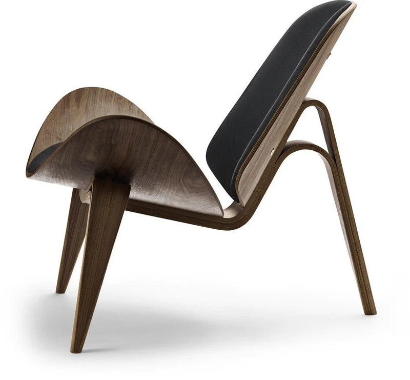 Fauteuil en noyer huilé et assise thor 301 74cm CH07 - Carl Hansen & Søn