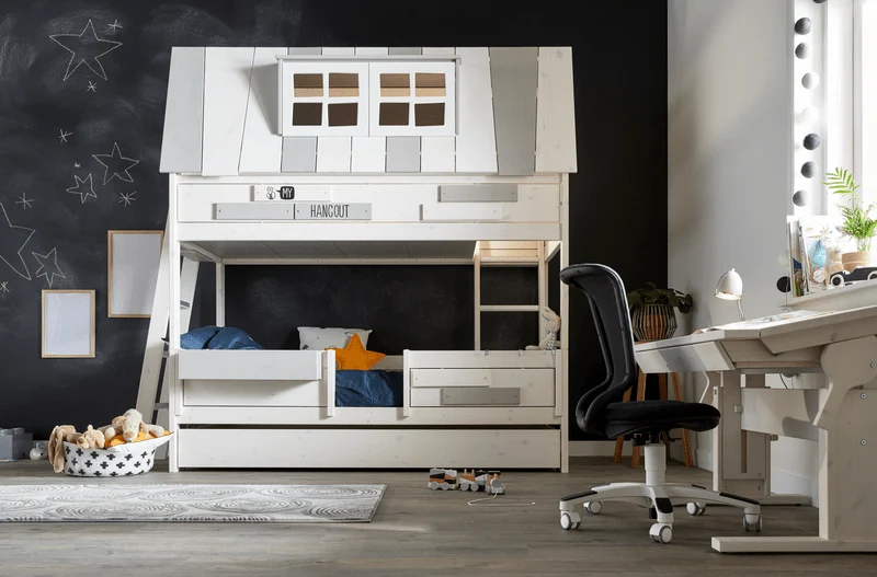 Lifetime Kidsrooms Hausbett - My Hangout Whitewash