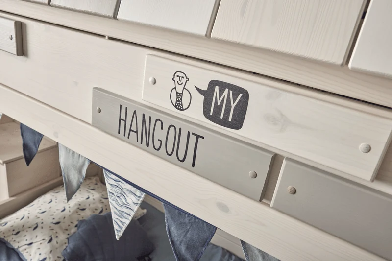 Lifetime Kidsrooms Hausbett - My Hangout Whitewash