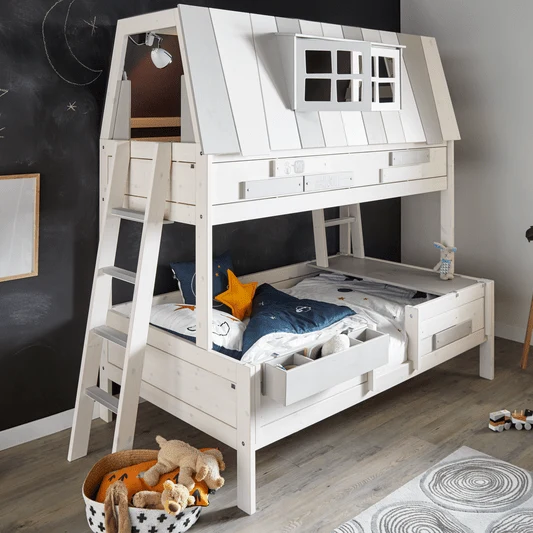 Lifetime Kidsrooms Hausbett - My Hangout 120x200 cm Whitewash