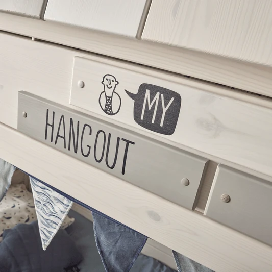 Lifetime Kidsrooms Hausbett - My Hangout 120x200 cm Whitewash