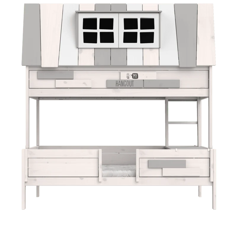 Lifetime Kidsrooms Hausbett - My Hangout 120x200 cm Whitewash