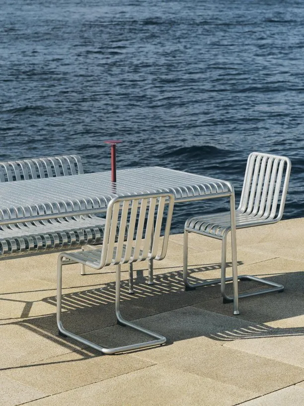 Chaise de jardin en acier galvanisé Palissade - HAY
