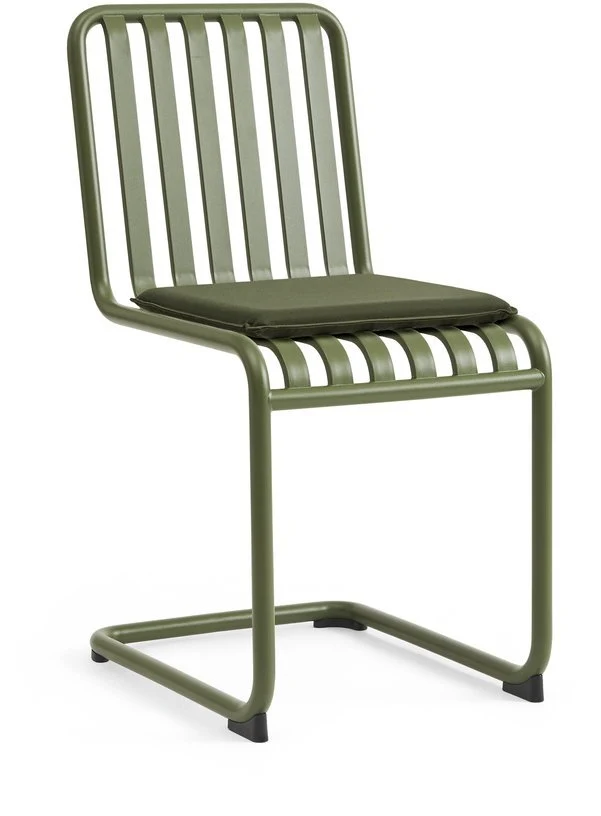 Chaise de jardin en acier vert Palissade - HAY