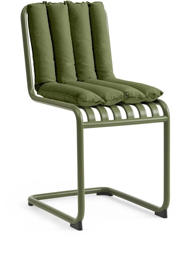 Chaise de jardin en acier vert Palissade - HAY