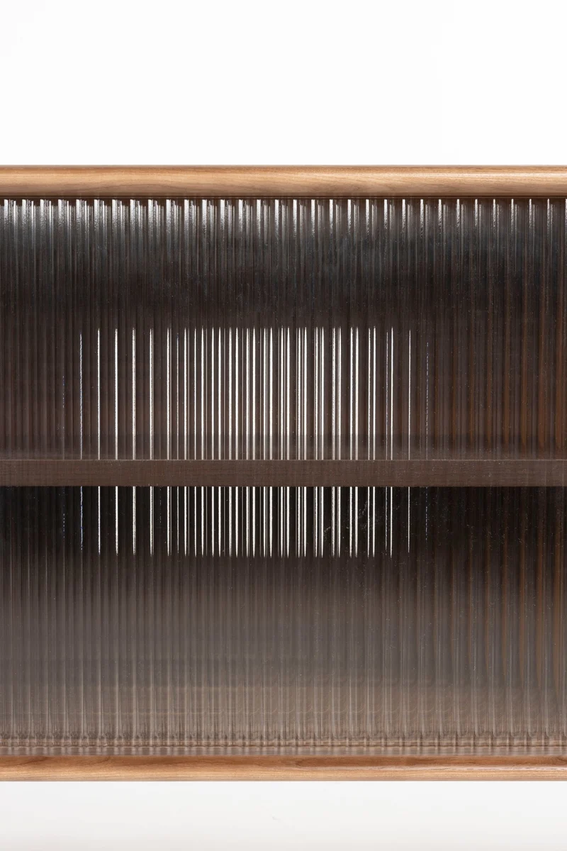 Buffet en bois de noyer 40x180x55cm Rise - Zuiver