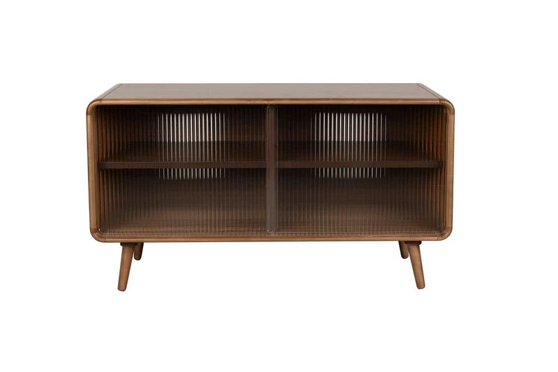 Buffet en bois de noyer 40x100x55cm Rise - Zuiver