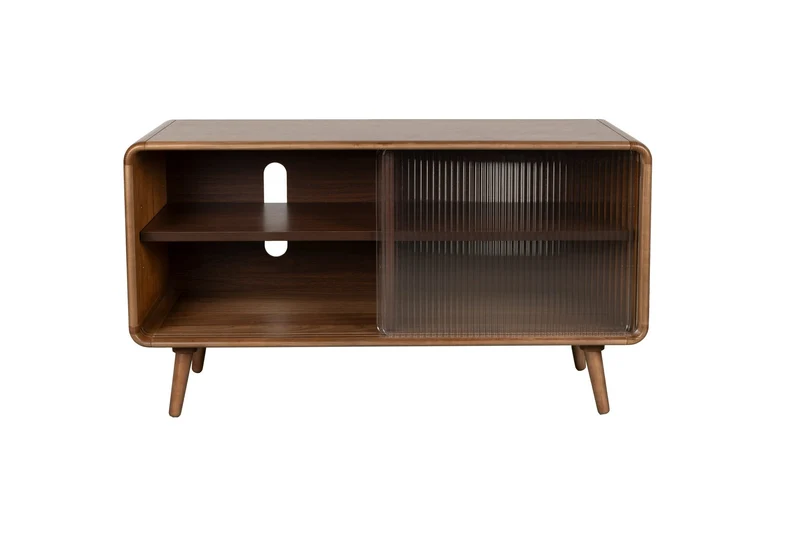 Buffet en bois de noyer 40x100x55cm Rise - Zuiver