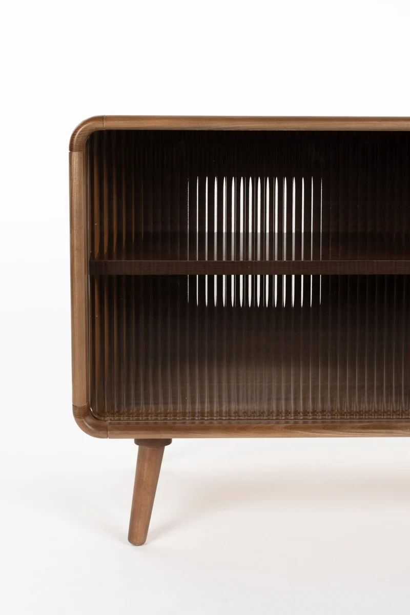 Buffet en bois de noyer 40x100x55cm Rise - Zuiver