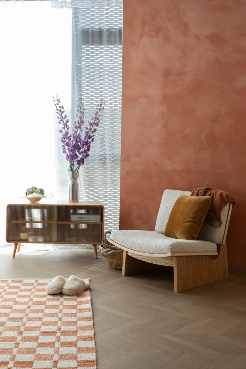 Buffet en bois de frêne naturel 40x100x55cm Rise - Zuiver