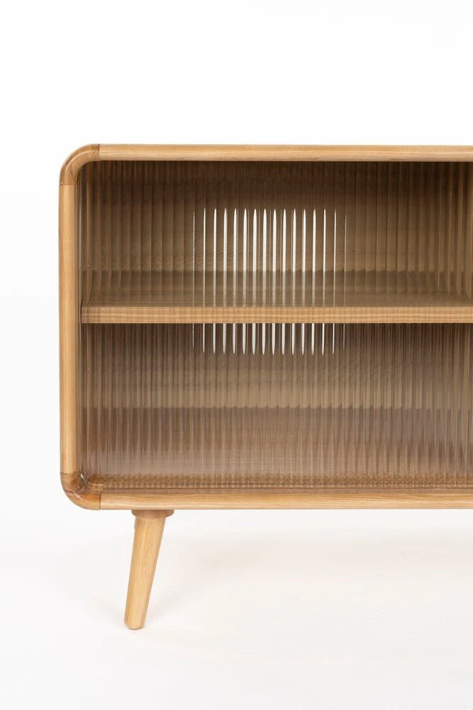 Buffet en bois de frêne naturel 40x100x55cm Rise - Zuiver