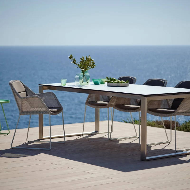 Chaise grise Breeze - Cane-Line