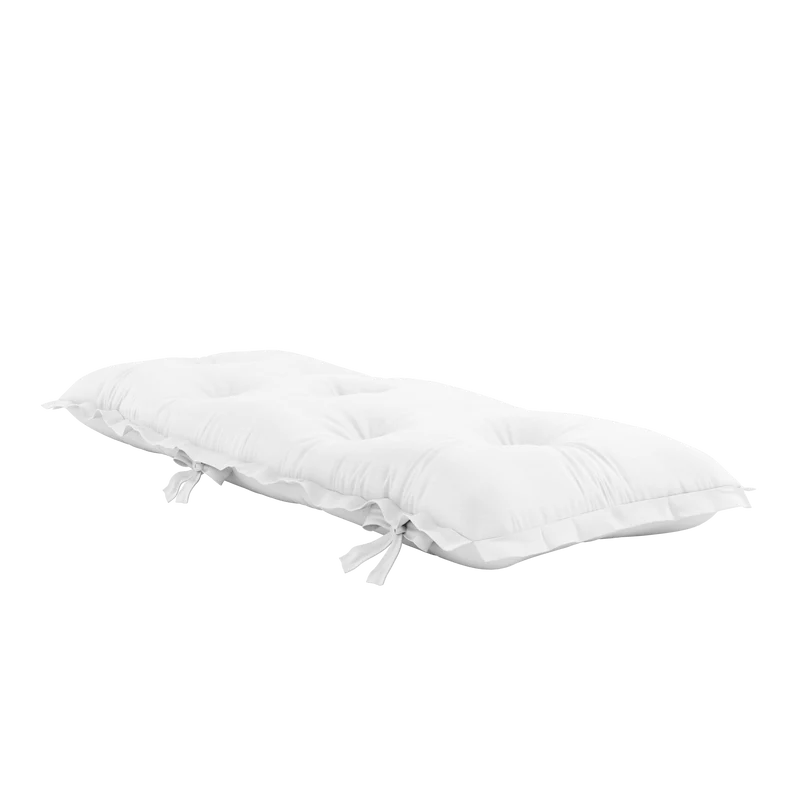 Futon d'extérieur en acrylique blanc 80x135x65cm Sit and sleep - Karup Design