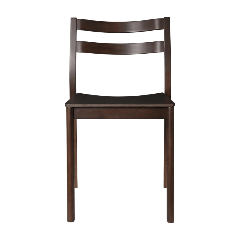Chaise en frêne foncé 45,6x49x79cm Boda - Ferm living
