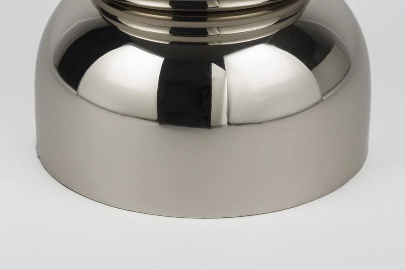 Table d'appoint en métal chromé 29,5x48cm Zilo - The Cool Republic