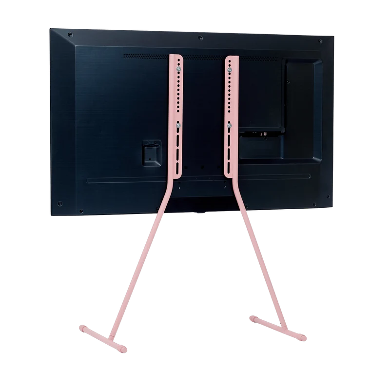 Support pour tv en métal rose 45x102cm Viva - Pedestal